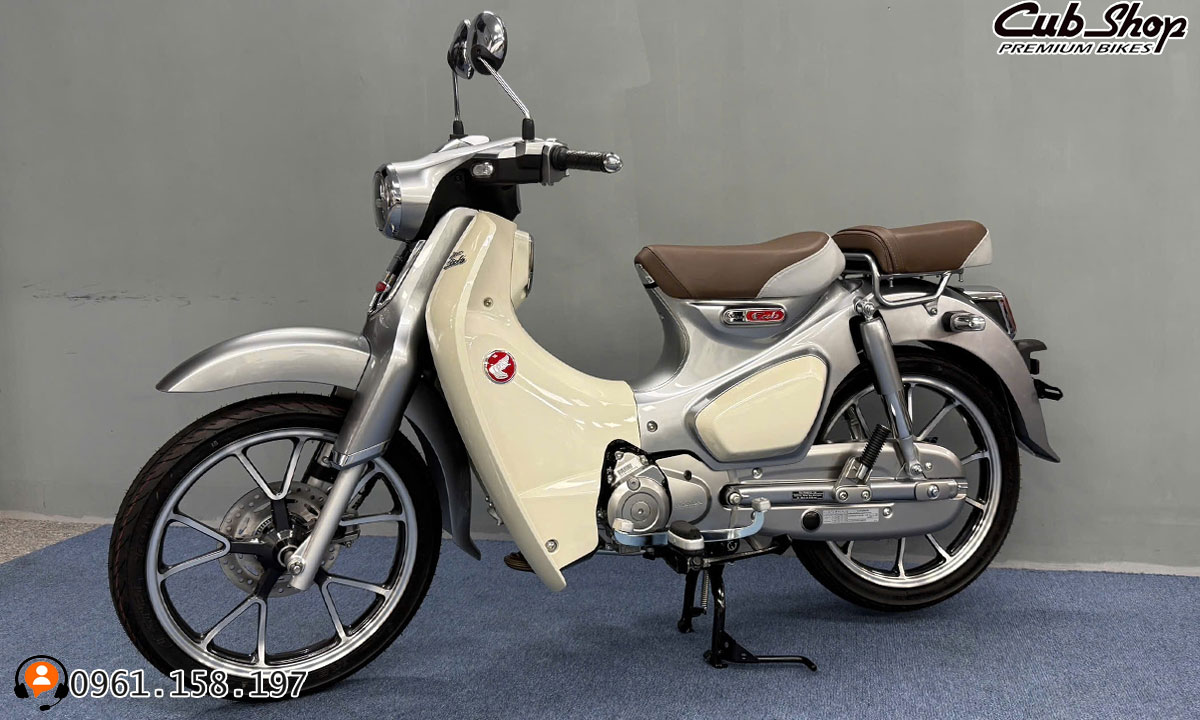 Honda Super Cub C125 Thái Lan 2026 ABS Màu Xám Bạc